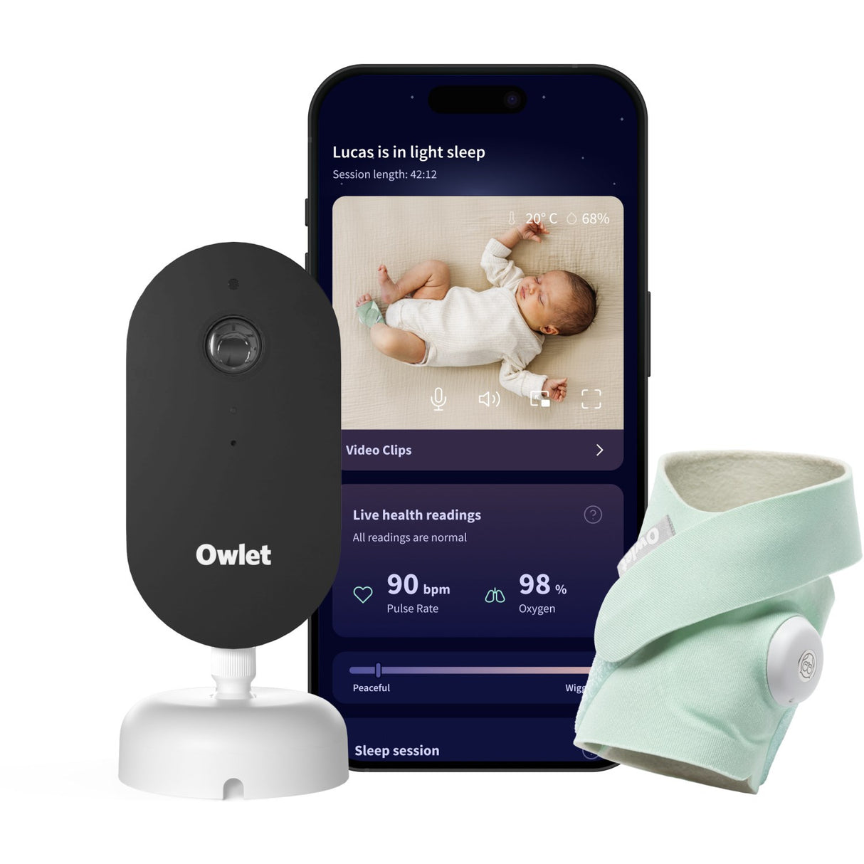 Owlet Mint Owlet DreamSight Duo