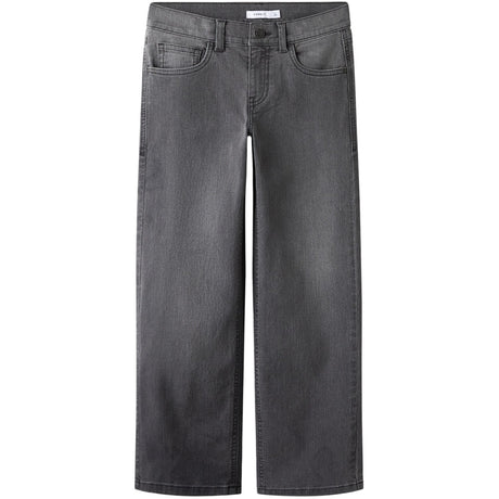 Name It Medium Grey Denim Nkfrose Wide Jeans 1061-Dt Tb