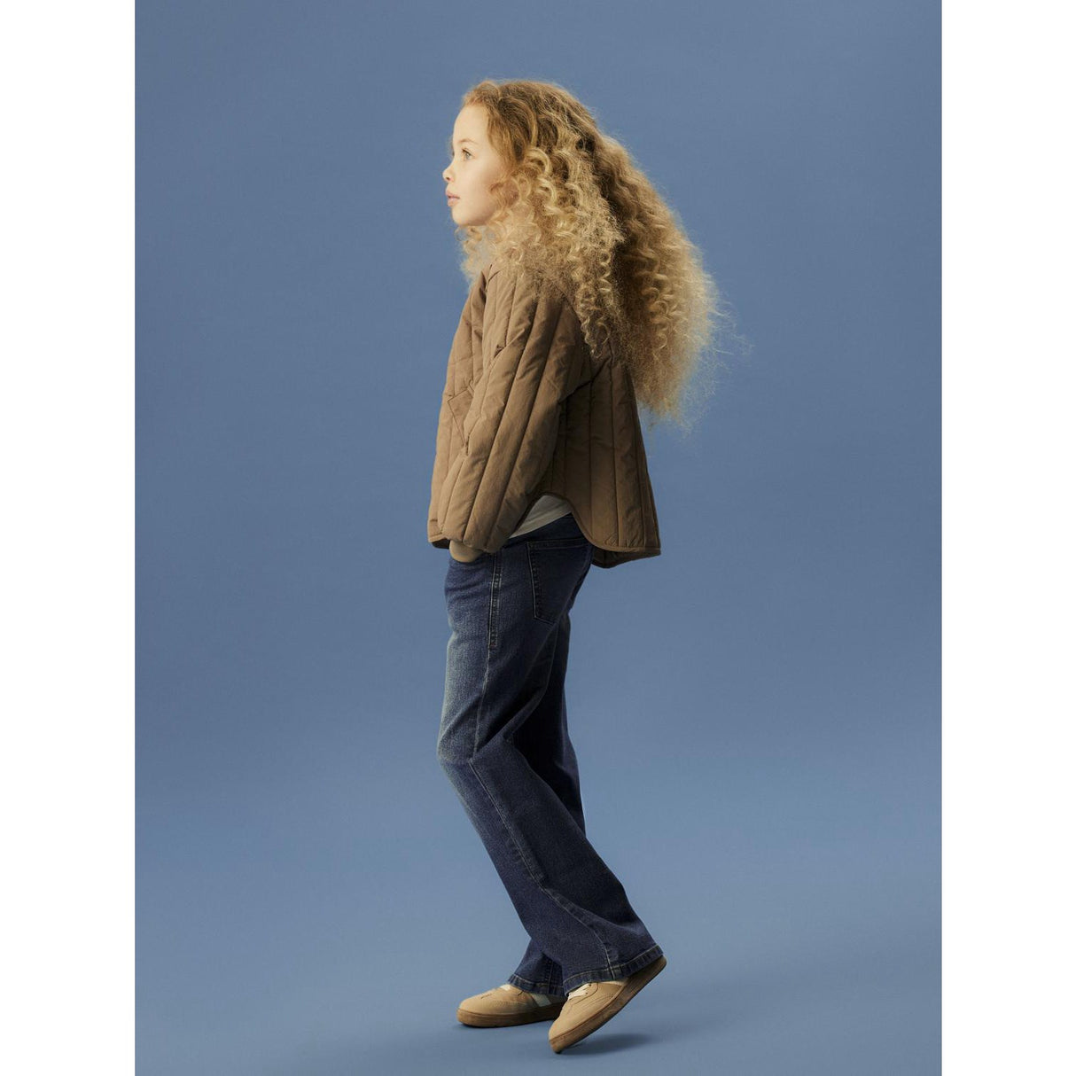 Name It Medium Blue Denim Nkfrose Wide Jeans 1061-Dt Tb