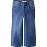 Name It Medium Blue Denim Nmfrose Wide Jeans 1061-Dt Tb