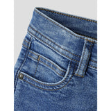Name It Medium Blue Denim Nmmryan Straight Jeans 1061-Dt Tb