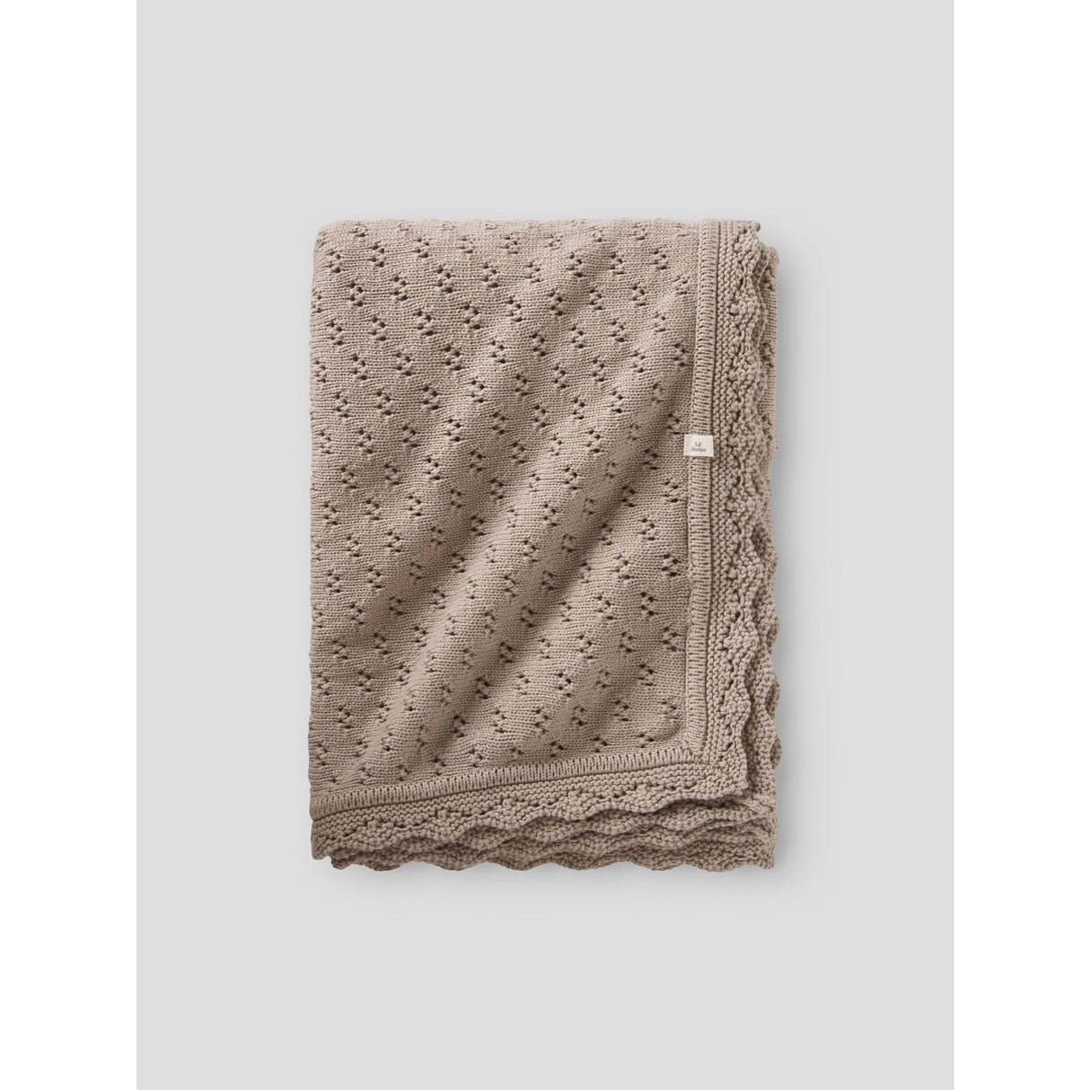 Lil'Atelier Oxford Tan Melange Nbnnilio Stickad Filt Lil