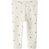 Lil'Atelier Coconut Milk Bee Nbngayo Gno Slim Leggings Lil