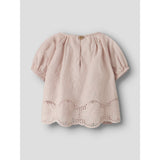 Lil'Atelier Peach Whip Nbfdayna Ss Loose Skjorta Lil