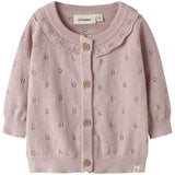 Lil'Atelier Peach Whip Melange Nbfdorina Ls Stickad Card Lil