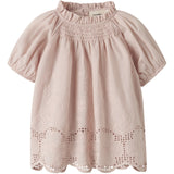 Lil'Atelier Peach Whip Nmfdayna Ss Loose Skjorta Lil