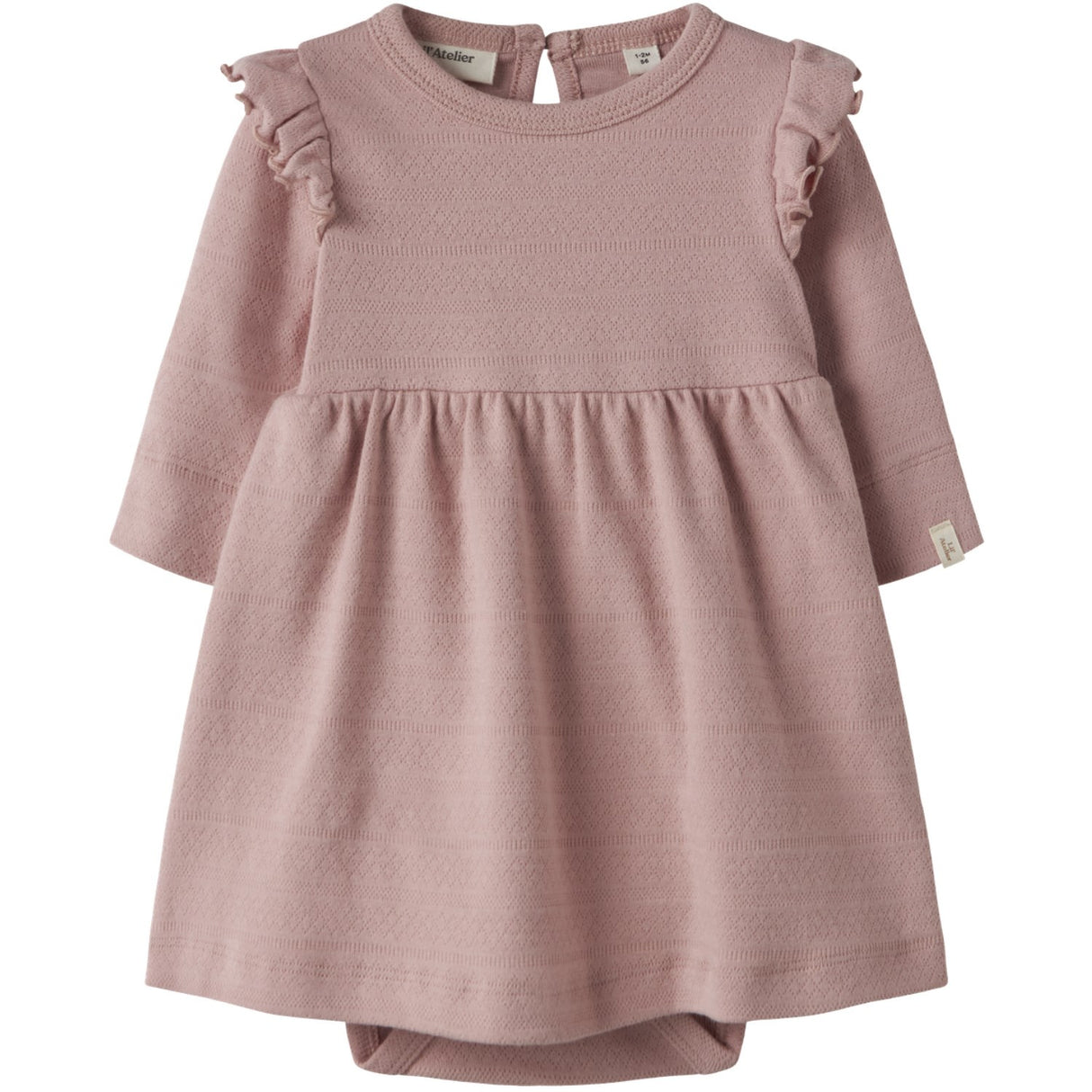 Lil'Atelier Misty Rose Nbfdimia Ls Body Klänning Lil