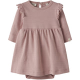 Lil'Atelier Misty Rose Nbfdimia Ls Body Klänning Lil