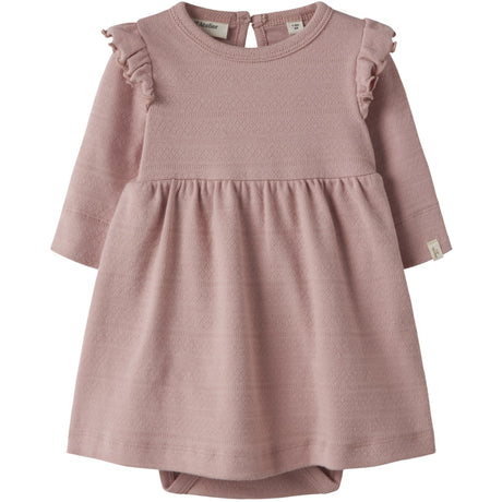 Lil'Atelier Misty Rose Nbfdimia Ls Body Klänning Lil