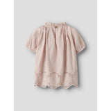 Lil'Atelier Peach Whip Nmfdayna Ss Loose Skjorta Lil