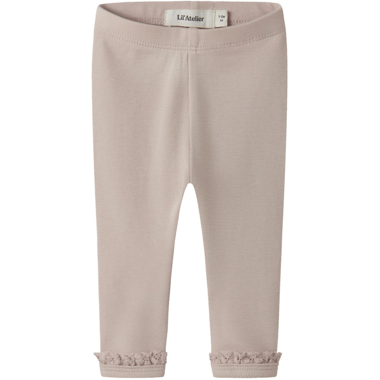 Lil'Atelier Peach Whip Nbflayo Sup Slim Leggings Solid Lil