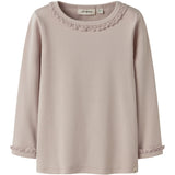 Lil'Atelier Peach Whip Nmflayo Sup Ls Slim Topp Solid Lil