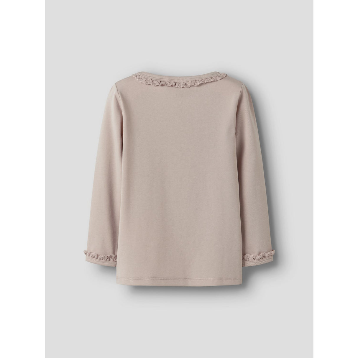 Lil'Atelier Peach Whip Nmflayo Sup Ls Slim Topp Solid Lil