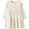 Lil'Atelier Coconut Milk Flower Yellow Nmflayo Sif Ls Klänning Lil