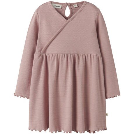 Lil'Atelier Misty Rose Nmfdimia Ls Klänning Lil