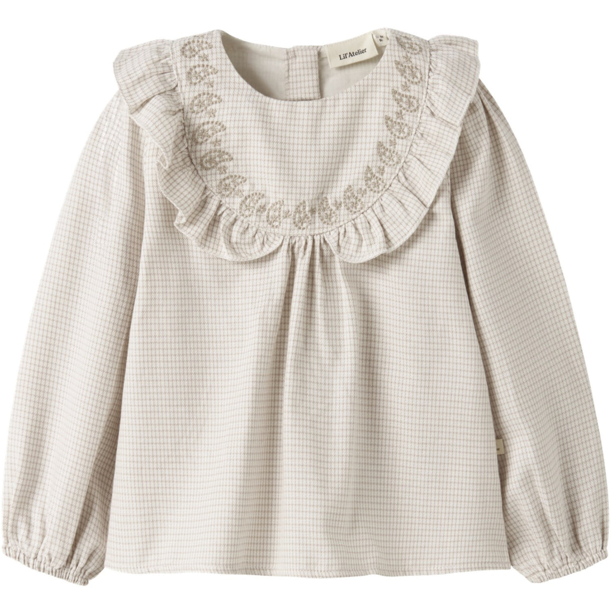 Lil'Atelier Coconut Milk Nmffoley Ls Loose Skjorta Lil