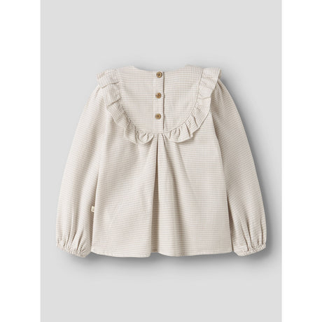 Lil'Atelier Coconut Milk Nmffoley Ls Loose Skjorta Lil