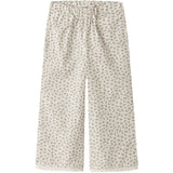 Lil'Atelier Coconut Milk Nmffjola Wide Ancle Byxor Lil