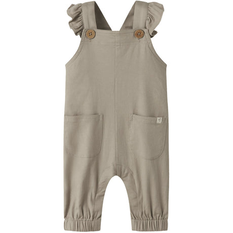 Lil'Atelier Oxford Tan Nbfdoreen Loose Twi Overall 9977-Dh Lil