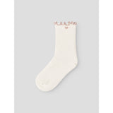 Lil'Atelier Coconut Milk Misty Rose Nmffiducia Strumpor Lil