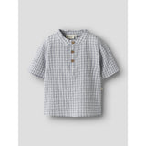 Lil'Atelier Coconut Milk Nmmfrey Ss Loose Skjorta Lil