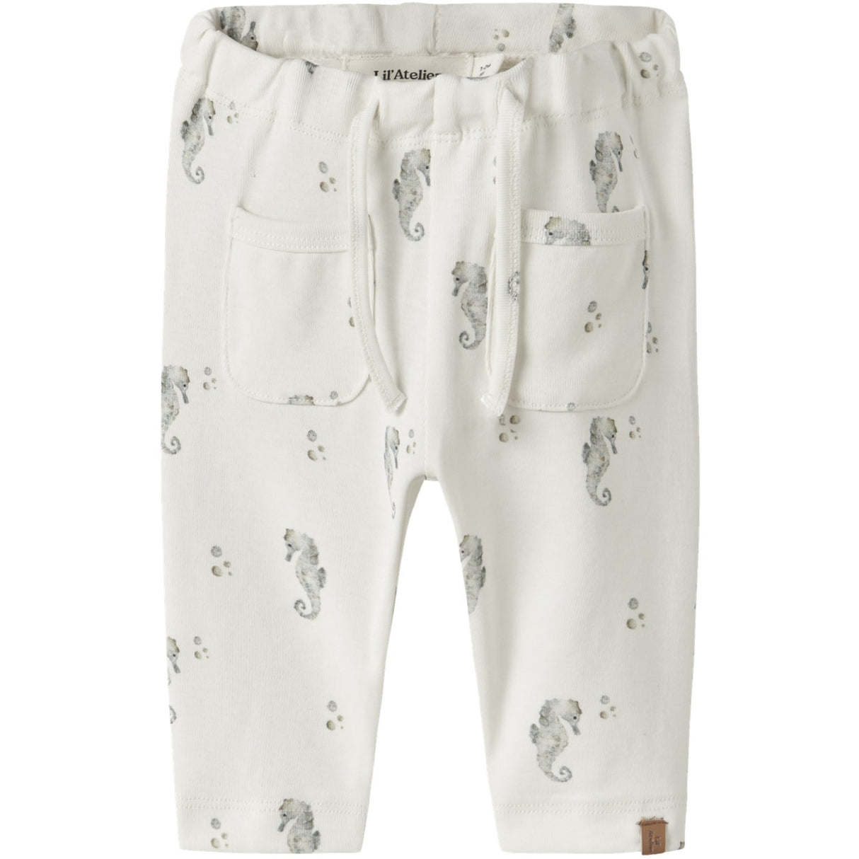 Lil'Atelier Coconut Milk Seahorse Nbmgayo Sas Loose Byxor Lil
