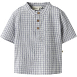 Lil'Atelier Coconut Milk Nmmfrey Ss Loose Skjorta Lil