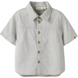 Lil'Atelier Coconut Milk Nmmdarko Ss Loose Skjorta Lil
