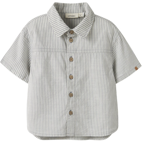 Lil'Atelier Coconut Milk Nmmdarko Ss Loose Skjorta Lil