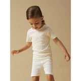 Lil'Atelier Coconut Milk Small Flower Nmfgago Ss Slim Topp Lil Noos