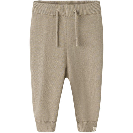 Lil'Atelier Oxford Tan Nbnduno Stickad Byxor Lil
