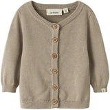 Lil'Atelier Oxford Tan Nbnduno Ls Stickad Card Lil