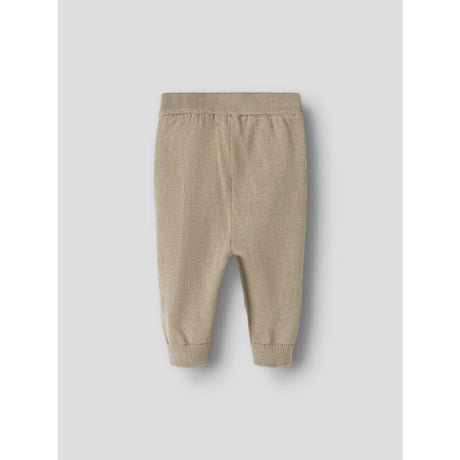 Lil'Atelier Oxford Tan Nbnduno Stickad Byxor Lil