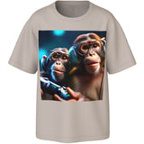 Name It Chateau Gray Gamer Monkey Nkmvoto Ss Nreg Topp