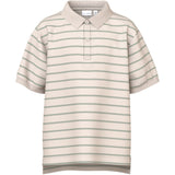 Name It Chateau Gray Shadow Nkmvolo Ss Nreg Pikétröja