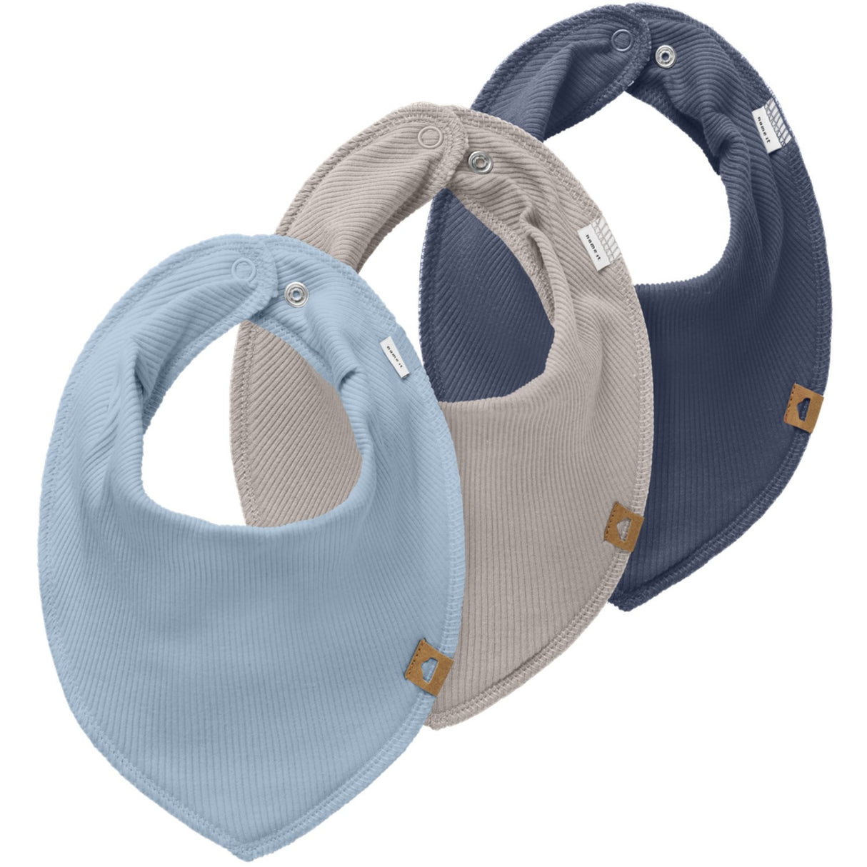 Name It Blue Fog Nbmyasim 3P Rib Halsduk Haklapp