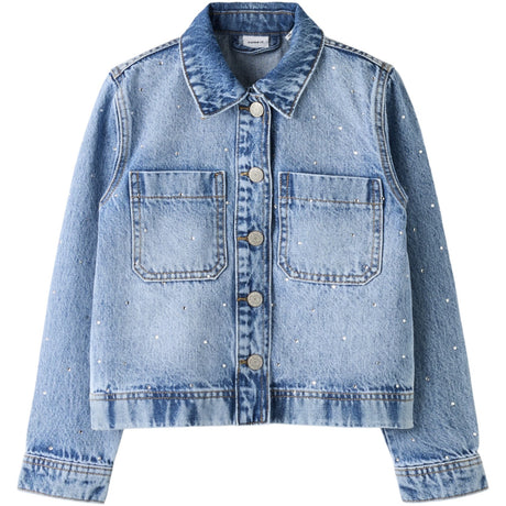 Name It Light Blue Denim Rhine Nkflisa Os Dnm Rhine Jacka 1133-Ac D