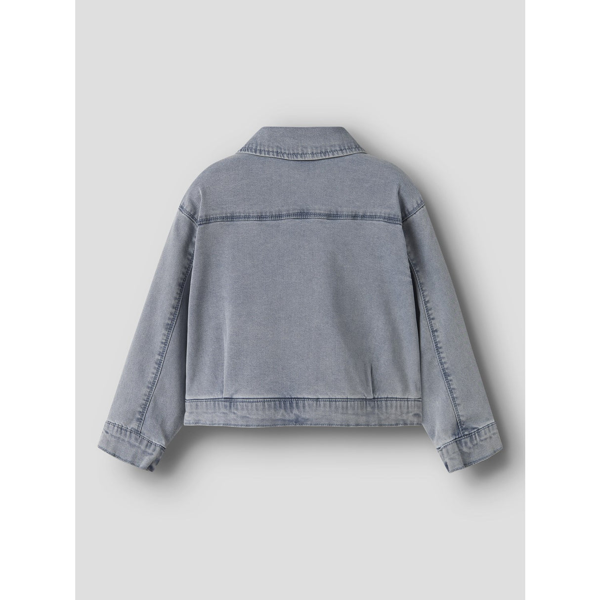 Name It Light Blue Denim Nmfjulia Dnm Frill Jacka 6006-Yb F