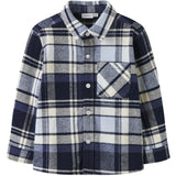 Name It Blue Fog Nmmdetul Ls Overshirt