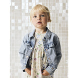 Name It Light Blue Denim Nmfjulia Dnm Frill Jacka 6006-Yb F