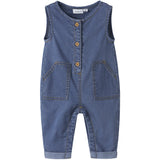 Name It Medium Blue Denim Nbmeddie Väska Dnm Overall 1103-Yb F