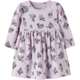 Name It Lavender Fog Nbfdoritta Ls Klänning