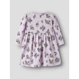 Name It Lavender Fog Nbfdoritta Ls Klänning