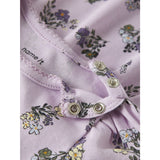 Name It Lavender Fog Nbfdoritta Ls Klänning