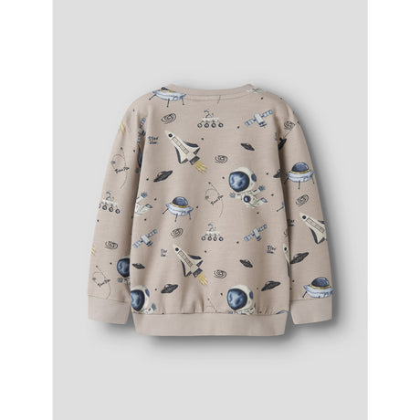 Name It Chateau Gray Nmmdace Ls Nreg Sweat Unb Box