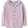 Name It Lavender Fog Nmfdiame Ls Stickad Card