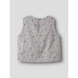 Name It Lavender Gray Nkfdrita Sl Kort Topp
