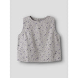 Name It Lavender Gray Nkfdrita Sl Kort Topp