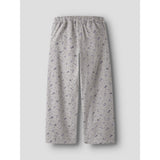Name It Lavender Gray Nkfdrita Wide Byxor