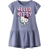 Name It Purple Impression Nmffidi Hellok Ss Klänning Sky